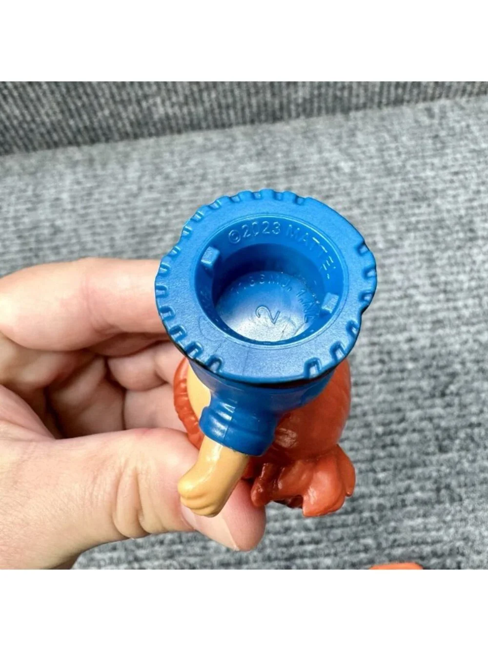 Fisher Price Little People Orange Truck Jeep Car Help A Friend + Girl Figure Tow